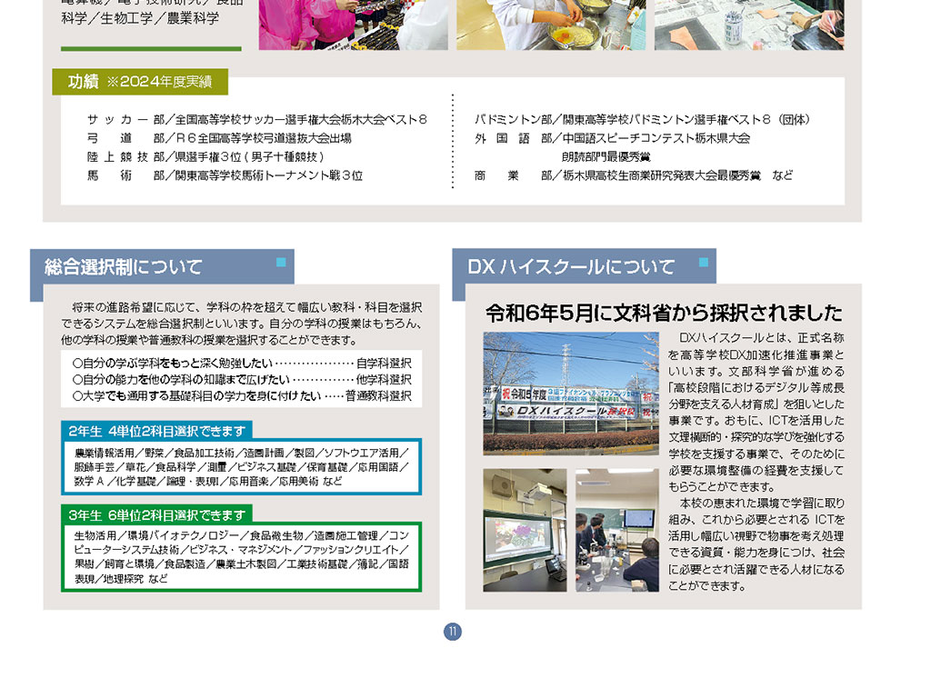 宇都宮白楊高ガイド Graudi